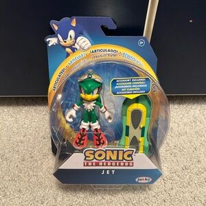 Sonic the Hedgehog Jet with Type J Board Jakks Pacific